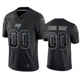 Tröjor Tampa Bay Buccaneers Custom Svart Reflective Limited - Män